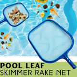 Pool Leaf Skimmer Rake Net